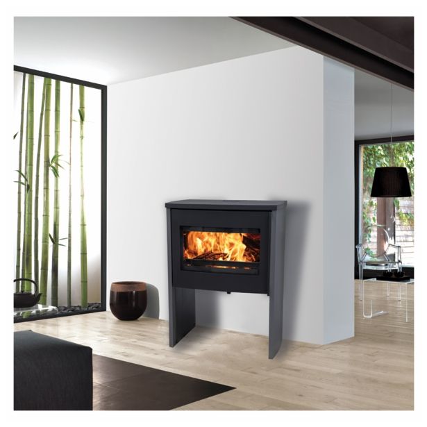 KAMINSKA PEČ LOKATERM KRPAN ČRNA PLOČEVINA