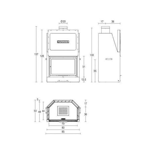 KAMINSKI VLOŽEK PIAZZETTA MA 260 SL