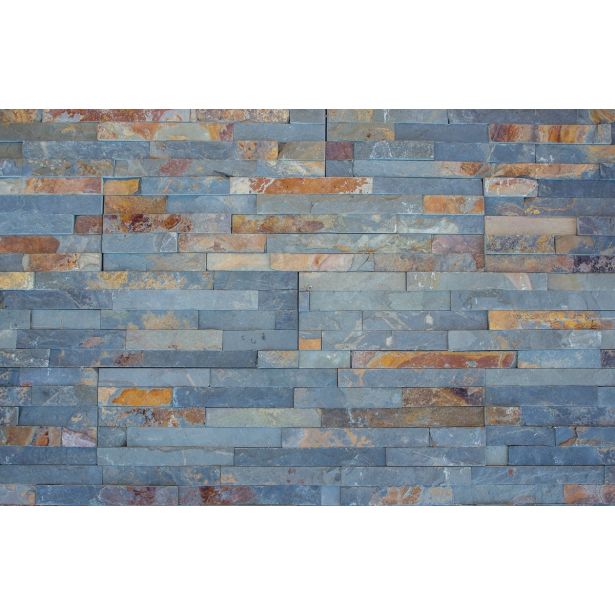 KAMNITA OBLOGA MULTICOLOR DARK DEKORATIVNI KAMEN 60X15CM