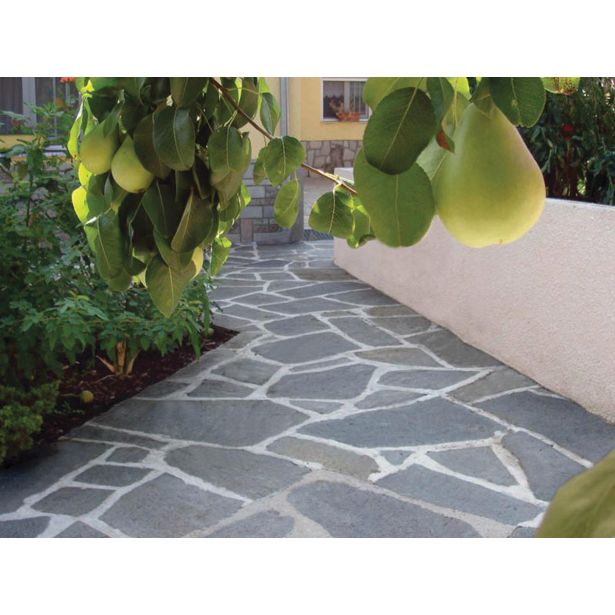 KAMNITA OBLOGA ZANDOBBIO KAMEN ZA OBLAGANJE QUARZIT SIVI 1-2 CM