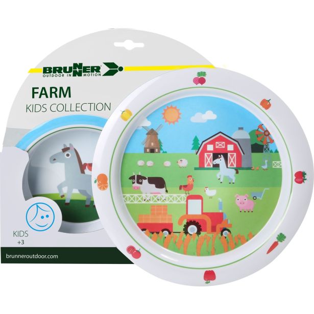 KAMP JEDILNI PRIBOR BRUNNER SET FARM ZA FANTE 5/1, 3+ LET