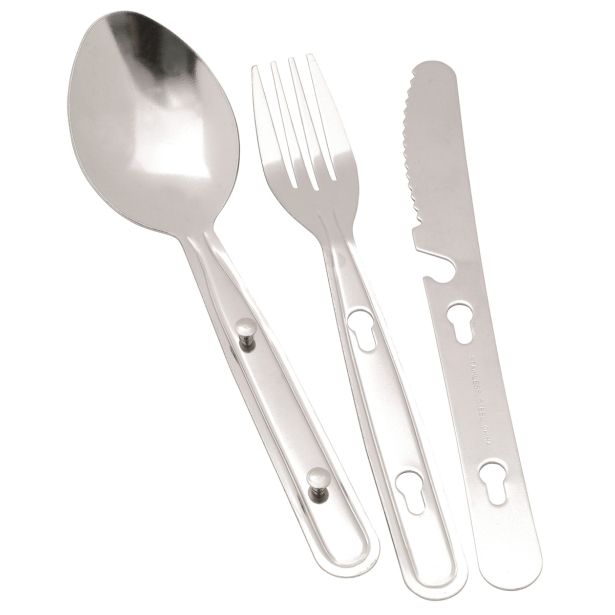 KAMP JEDILNI PRIBOR EASY CAMP POTOVALNI 3/1 ŽLICA, VILICA, NOŽ