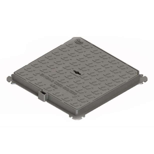 KANALSKI POKROV 2PR LTŽPOK.+OKVI. LINK B125KN 400X400 / 500X500.V =30MM