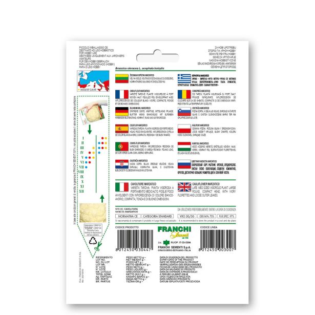 KAPUSNICA FRANCHI SEMENTI CVETAČA MARZATICO VXO 30/50