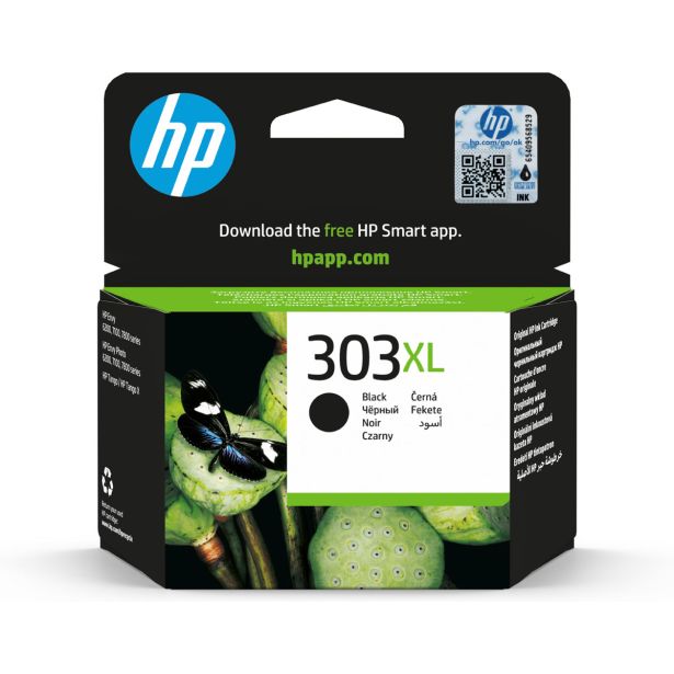 KARTUŠA/TONER HP Č 303XL HIGH YIELED BLACK