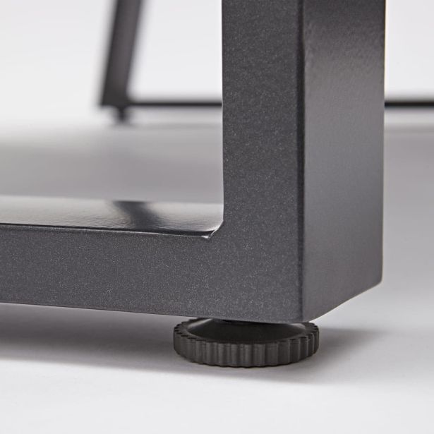 KOVINSKA VRTNA GARNITURA NATERIAL SET LYRA + MIZICA SIVA ALU