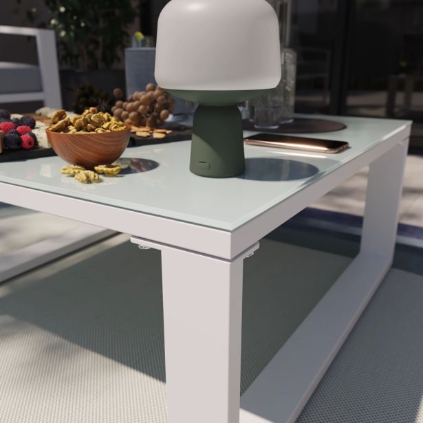 KOVINSKA VRTNA GARNITURA NATERIAL SET LYRA ALU