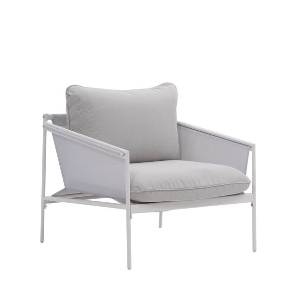 KAVČNA GARNITURA SIGMA 4P JEKLO KD BELA STRUKTURA STEKLENA MIZNA PLOŠČA