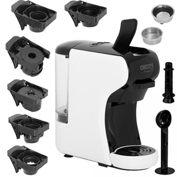 KAVNI APARAT, KAPSULE CAMRY CR4414 Z VEČ RAZLIČNIMI VRSTAMI KAPSUL