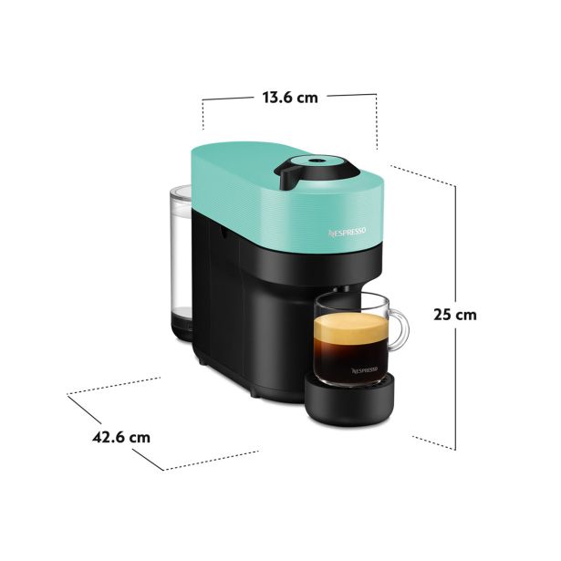KAVNI APARAT, KAPSULE NESPRESSO VERTUO POP AQUA MINT