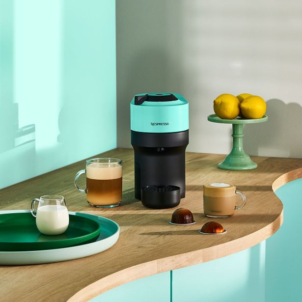 KAVNI APARAT, KAPSULE NESPRESSO VERTUO POP AQUA MINT