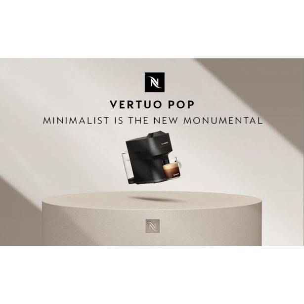 KAVNI APARAT, KAPSULE NESPRESSO VERTUO POP ČRN