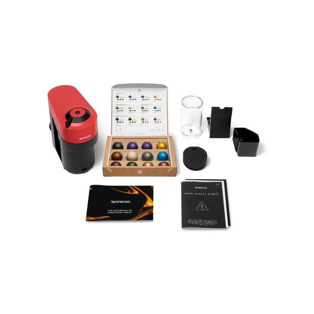 KAVNI APARAT, KAPSULE NESPRESSO VERTUO POP RDEČ