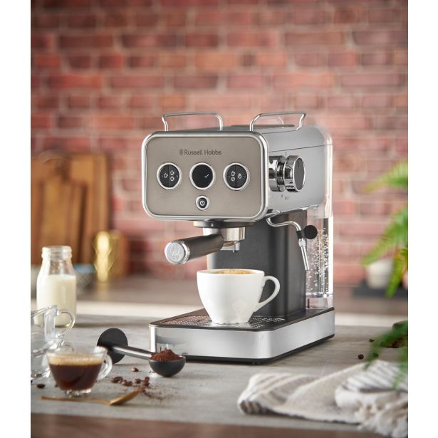 KAVNI ESPRESSO APARAT RUSSELL HOBBS 26452-56 DISTINCTION TITANIUM