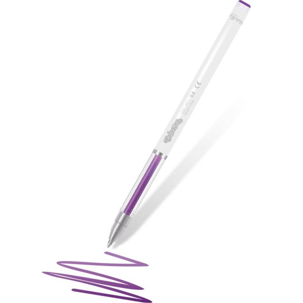 KEMIČNI SVINČNIK COLORINO GEL METALLIC BL. 6/1 80936PTR