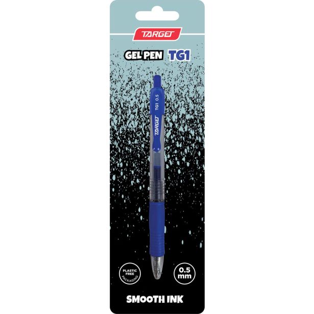 KEMIČNI SVINČNIK TARGET GEL TG1 MODER 0.5 28796