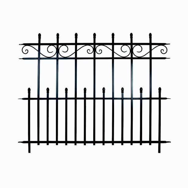 VRTNA OGRAJA KENSINGTON 96V X 122 Š ČRNA