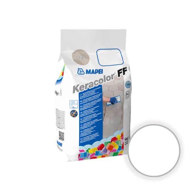 FUGIRNA MASA MAPEI KERACOLOR FF 100 BELA 5 KG