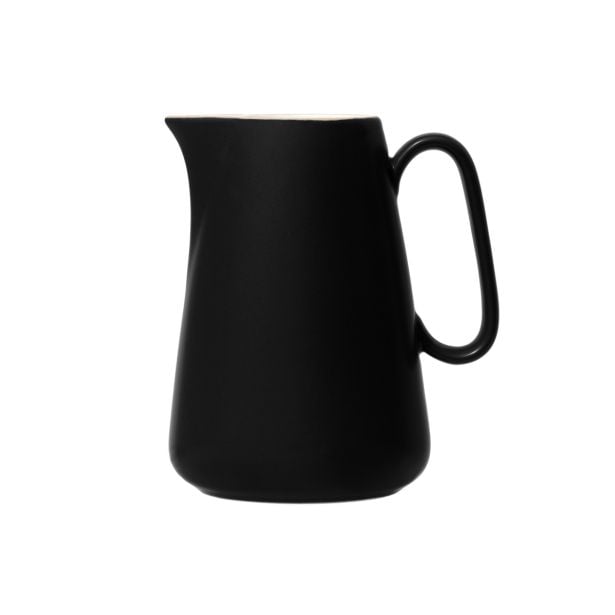 KERAMIČNI SERVIRNI VRČ MAKU 1 L V ČRNI BARVI