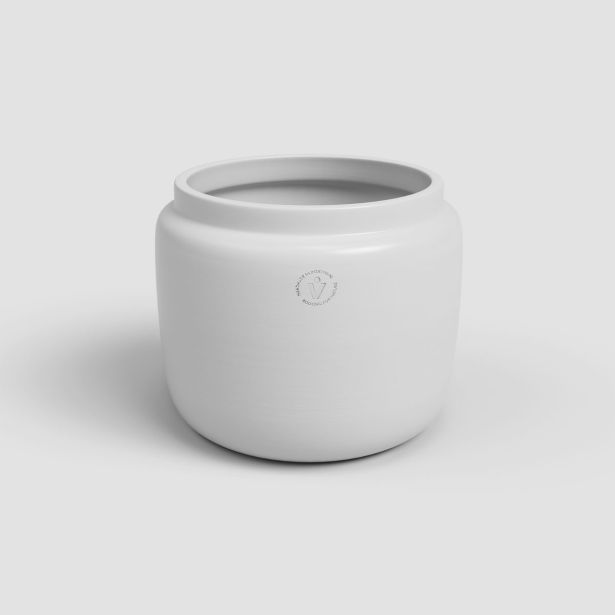 KERAMIČNI NOTRANJI LONEC ARTEVASI ASTREA 26 CM BEL