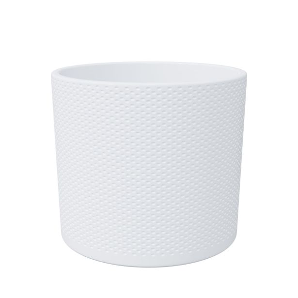 KERAMIČNI NOTRANJI LONEC EVI 195 BEL GLOSS 195X175 MM ZA L17