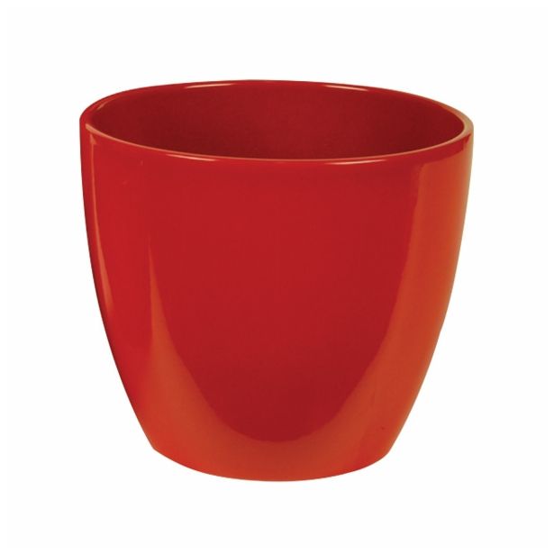 KERAMIČNI NOTRANJI LONEC HORTER 909 15 CM RDEČ