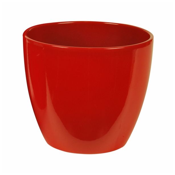 KERAMIČNI NOTRANJI LONEC HORTER 909 17 CM RDEČ