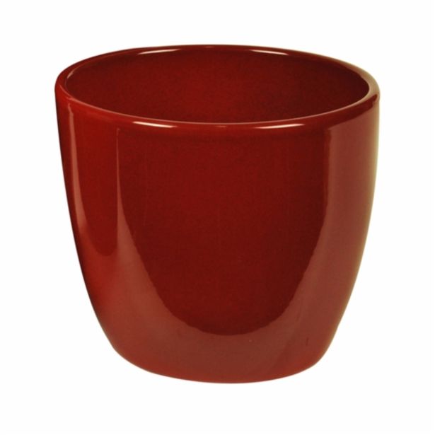 KERAMIČNI NOTRANJI LONEC HORTER 909 28 CM BORDO RDEČ