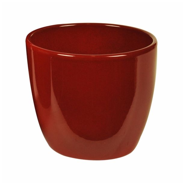 KERAMIČNI NOTRANJI LONEC HORTER 909 36 CM BORDO RDEČ