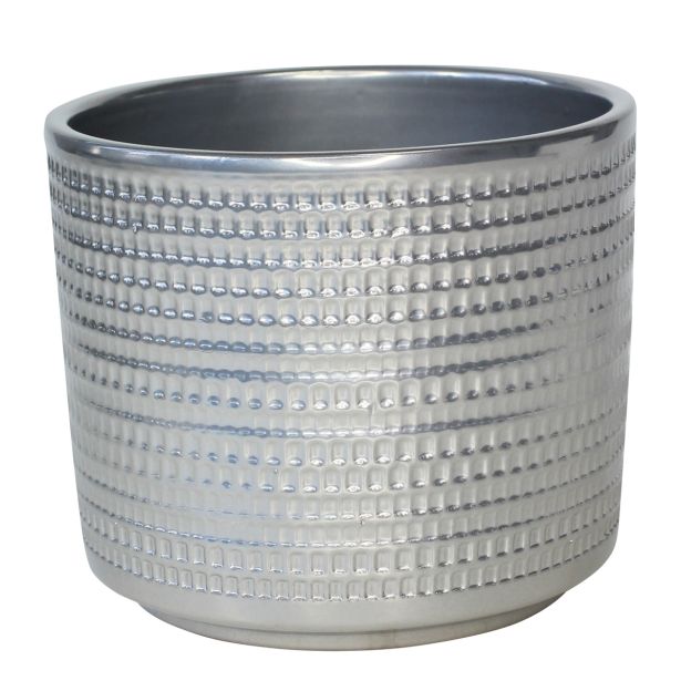 KERAMIČNI NOTRANJI LONEC HORTER 991 12 CM SREBRNA