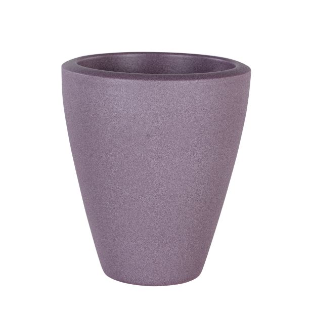 KERAMIČNI NOTRANJI LONEC HORTER ORHIDEJA 91113-17 14.5CM BOROVNICA STRUKTURNA