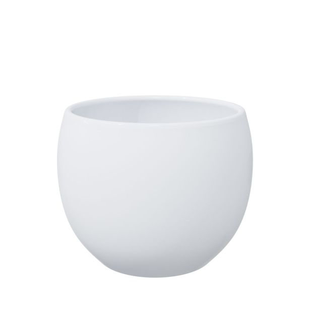 KERAMIČNI NOTRANJI LONEC LISA 130 BEL GLOSS 153X121 MM ZA L11 ALI 12