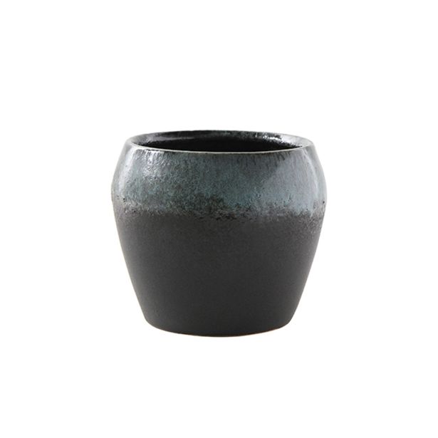 KERAMIČNI NOTRANJI LONEC LIZA ČRNO MODER 19 V16