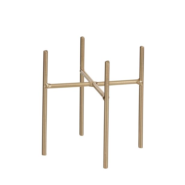 KERAMIČNI NOTRANJI LONEC MICA ASCOT STOJALO ZLATO V14XD13.5CM