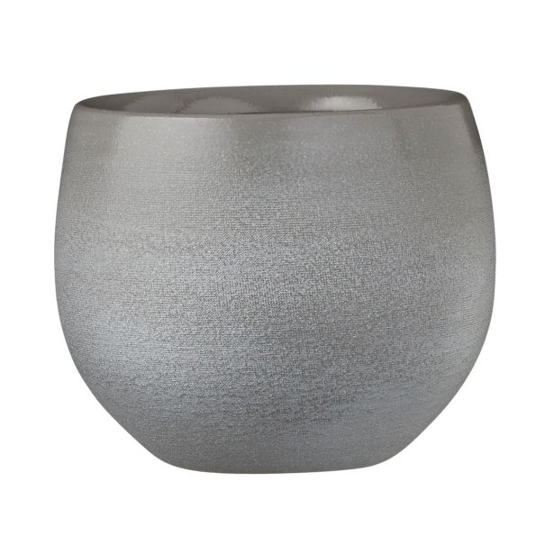 DOURO LONEC OKROGEL SVETLO SIV - H13XD16CM