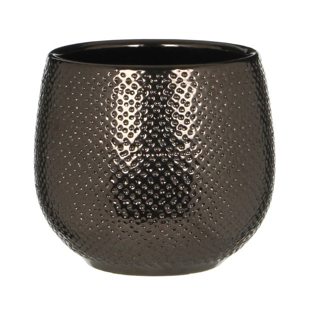 GABRIEL LONEC OKROGEL V BRONZ BARVI  - H14XD16CM