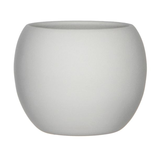 MONET LONEC OKROGEL BEL- H10,5XD12,5CM