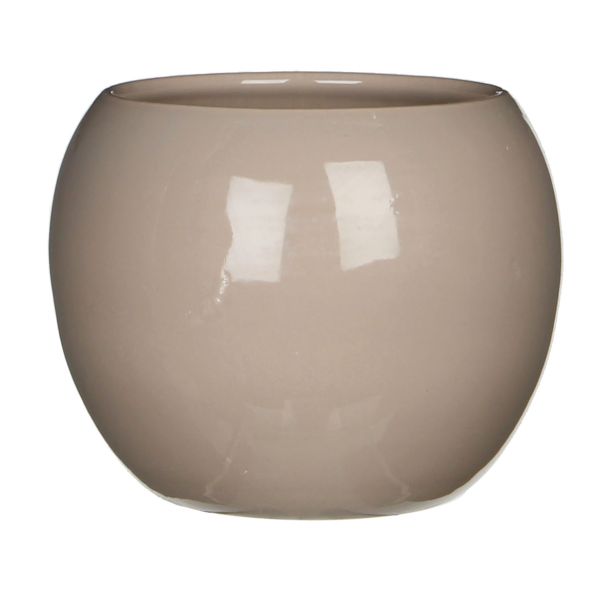 MONET LONEC OKROGEL BEŽ - H10,5XD12,5CM