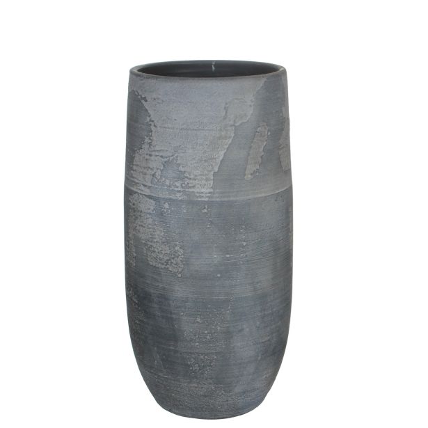 RAMON VAZA OKROGLA ANTRACIT - H55XD26CM