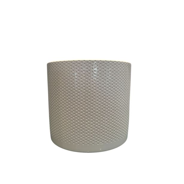 KERAMIČNI NOTRANJI LONEC POTTERY POTS EVI 195 VANILIJA GLOSS 195X175MM ZA L17