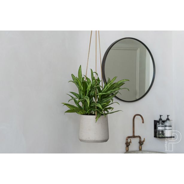 POTTERY POTS, KERAMIČNI NOTRANJI LONEC, SIV