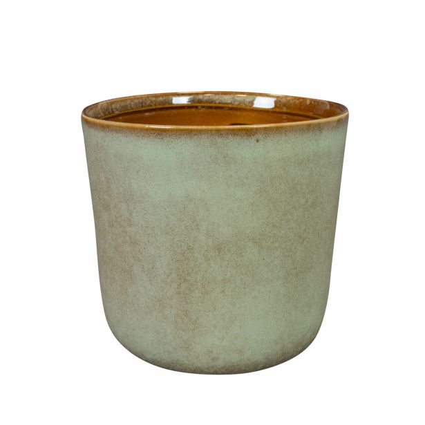 KERAMIČNI NOTRANJI LONEC TS HEDY ZELEN 18 CM V17