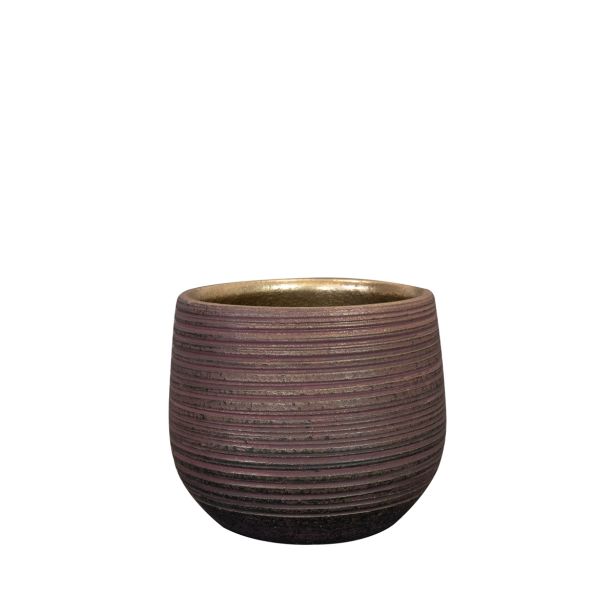 KERAMIČNI NOTRANJI LONEC TS LYDIA SIJ.VIJOLIČEN 15 CM V13