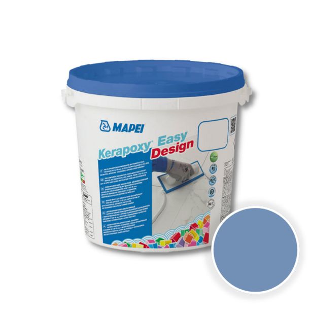FUGIRNA MASA 2K MAPEI KERAPOXY EASY DESIGN 168 NEBO MODRA 3 KG
