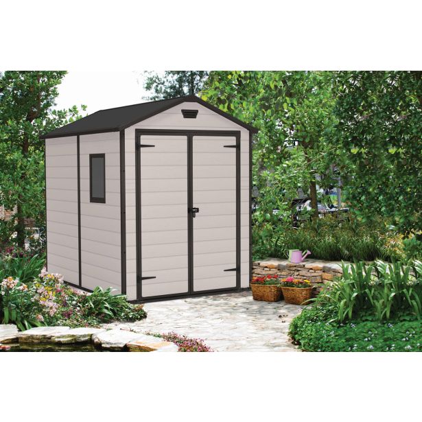KETER VRTNA HIŠKA MANOR 6X8 DD, 185,8 X 236,8 X 227 CM