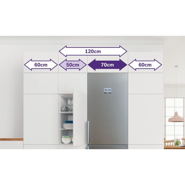 HLADILNIK IN ZAMRZOVALNIK BOSCH KGN49AIDP