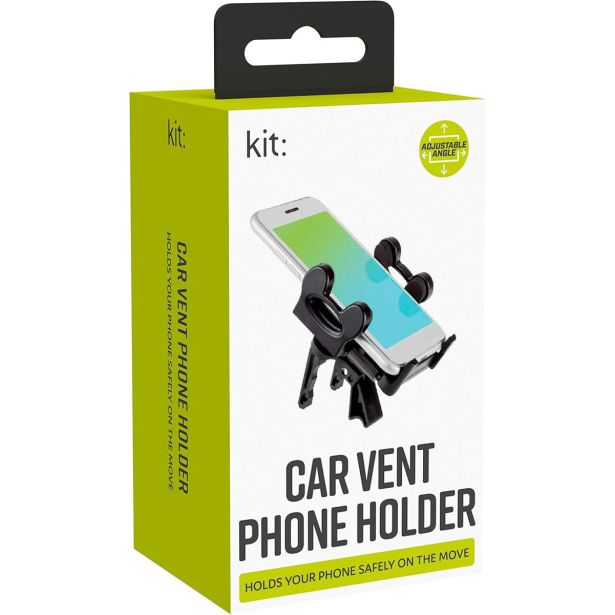 KIT AVTONOSILEC ZA V ZRAČNIK - ČRN