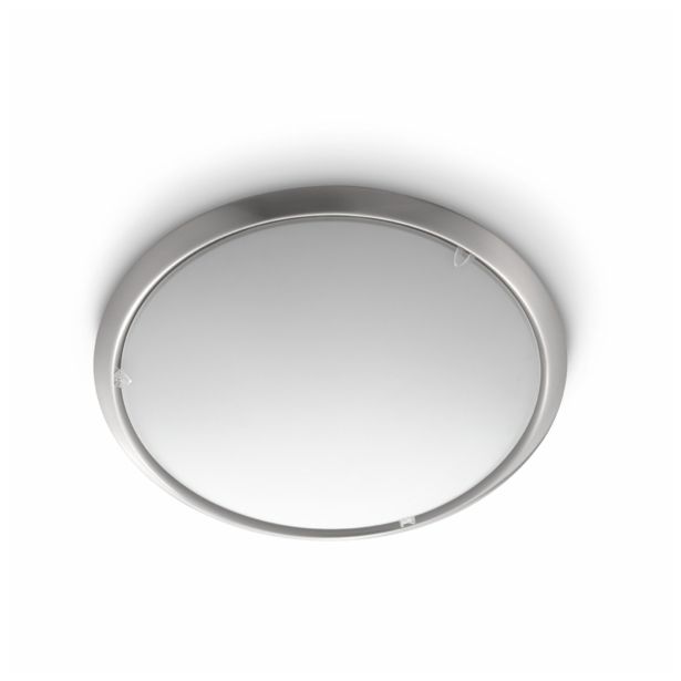 KLASIČNA PLAFONJERA PHILIPS CIRCLE 2X75W MAX. 30050/17/16 NIKELJ