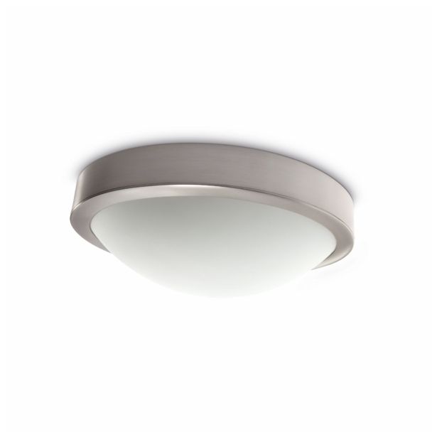 KLASIČNA PLAFONJERA PHILIPS RING 1X28W G9 30014/17/16 NIKELJ