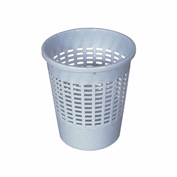 KOŠ ZA SMETI CURVER KLASIČNI, V: 30 CM, SIV ZA PAPIR, LUNA